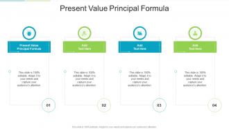 Present Value Principal Formula In Powerpoint And Google Slides Cpb
