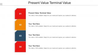 Present Value Terminal Value Ppt Powerpoint Presentation Infographic Template Elements Cpb