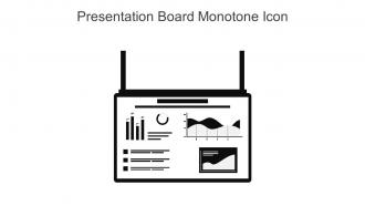 Presentation Board Monotone Icon In Powerpoint Pptx Png And Editable Eps Format