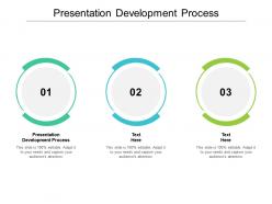 Presentation development process ppt powerpoint presentation slides inspiration cpb