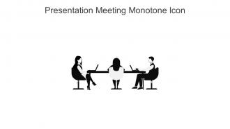 Presentation Meeting Monotone Icon In Powerpoint Pptx Png And Editable Eps Format