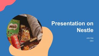 Presentation On Nestle PPT Slides ST AI
