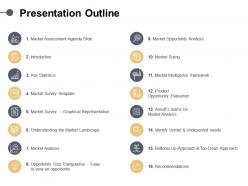 Presentation outline statistics ppt powerpoint presentation portfolio slide portrait