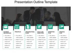 Presentation outline template powerpoint slide themes