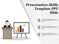 Presentation skills template ppt slide