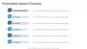 Presentation Speech Example In Powerpoint And Google Slides Cpb