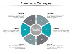 Presentation techniques ppt powerpoint presentation outline infographic template cpb