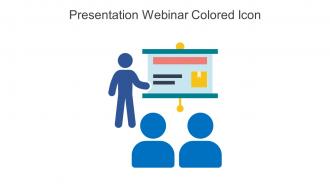 Presentation Webinar Colored Icon In Powerpoint Pptx Png And Editable Eps Format