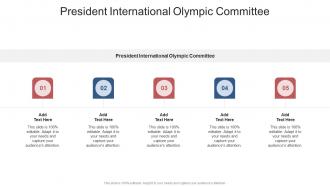 President International Olympic Committee In Powerpoint And Google Slides Cpb