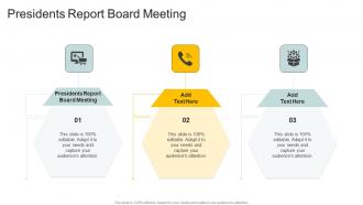 Presidents Report Board Meeting In Powerpoint And Google Slides Cpb