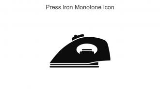 Press Iron Monotone Icon In Powerpoint Pptx Png And Editable Eps Format