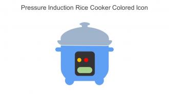 Pressure Induction Rice Cooker Colored Icon In Powerpoint Pptx Png And Editable Eps Format