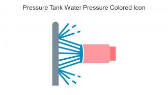 Pressure Tank Water Pressure Colored Icon In Powerpoint Pptx Png And Editable Eps Format