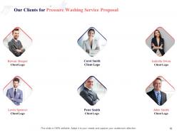 Pressure washing service proposal powerpoint presentation slides