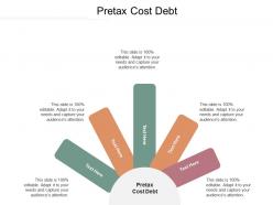 Pretax cost debt ppt powerpoint presentation pictures guide cpb