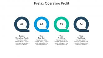 Pretax operating profit ppt powerpoint presentation summary vector cpb