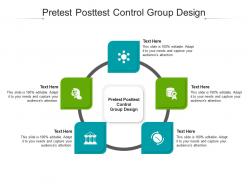 Pretest posttest control group design ppt powerpoint presentation ideas tips cpb