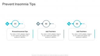 Prevent Insomnia Tips In Powerpoint And Google Slides Cpb