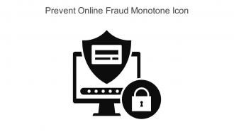 Prevent Online Fraud Monotone Icon In Powerpoint Pptx Png And Editable Eps Format