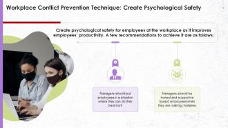 Preventing Conflict In The Workplace Training Ppt
