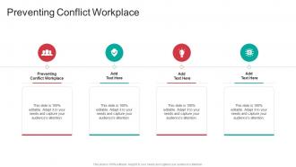 Preventing Conflict Workplace In Powerpoint And Google Slides Cpb