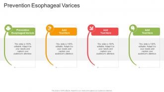 Prevention Esophageal Varices In Powerpoint And Google Slides Cpb