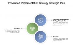 Prevention implementation strategy strategic plan ppt powerpoint presentation gallery cpb