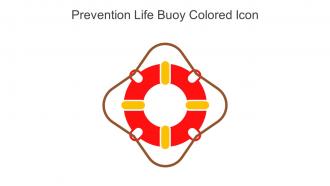 Prevention Life Buoy Colored Icon In Powerpoint Pptx Png And Editable Eps Format