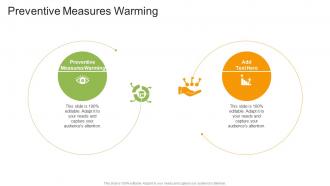 Preventive Measures Warming In Powerpoint And Google Slides Cpb