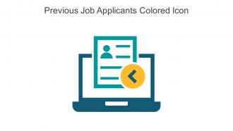 Previous Job Applicants Colored Icon In Powerpoint Pptx Png And Editable Eps Format
