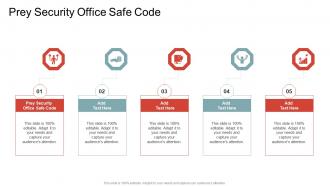 Prey Security Office Safe Code In Powerpoint And Google Slides Cpb