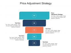 Price adjustment strategy ppt powerpoint presentation model graphics example cpb