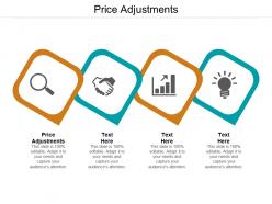 Price adjustments ppt powerpoint presentation pictures inspiration cpb