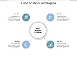Price analysis techniques ppt powerpoint presentation layouts background cpb