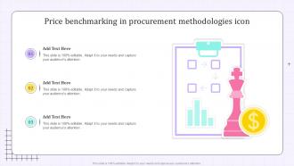 Price Benchmarking In Procurement Methodologies Icon