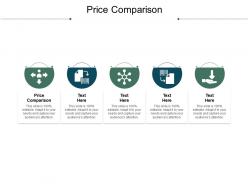 Price comparison ppt powerpoint presentation show master slide cpb