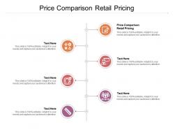Price comparison retail pricing ppt powerpoint presentation infographics portfolio cpb
