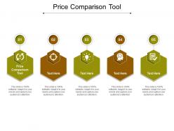 Price comparison tool ppt powerpoint presentation pictures outline cpb