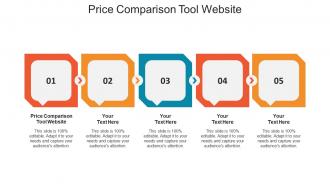 Price comparison tool website ppt powerpoint presentation inspiration structure cpb