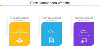 Price Comparison Website Ppt Powerpoint Presentation Infographic Template Clipart Cpb