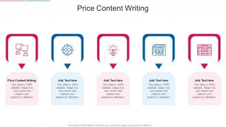 Price Content Writing In Powerpoint And Google Slides Cpb