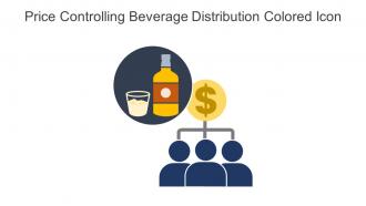 Price Controlling Beverage Distribution Colored Icon In Powerpoint Pptx Png And Editable Eps Format