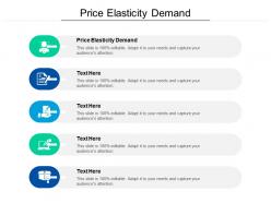 Price elasticity demand ppt powerpoint presentation inspiration guide cpb