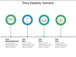 Price elasticity demand ppt powerpoint presentation portfolio slide cpb