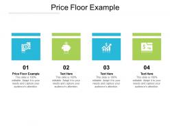 Price floor example ppt powerpoint presentation icon visuals cpb