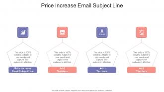 Price Increase Email Subject Line In Powerpoint And Google Slides Cpb