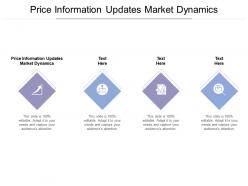 Price information updates market dynamics ppt powerpoint presentation professional cpb