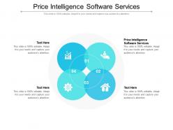 Price intelligence software services ppt powerpoint presentation styles clipart images cpb