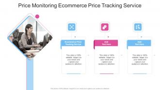 Price Monitoring Ecommerce Price Tracking Service In Powerpoint And Google Slides Cpb