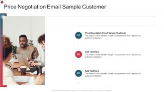Price Negotiation Email Sample Customer In Powerpoint And Google Slides Cpb